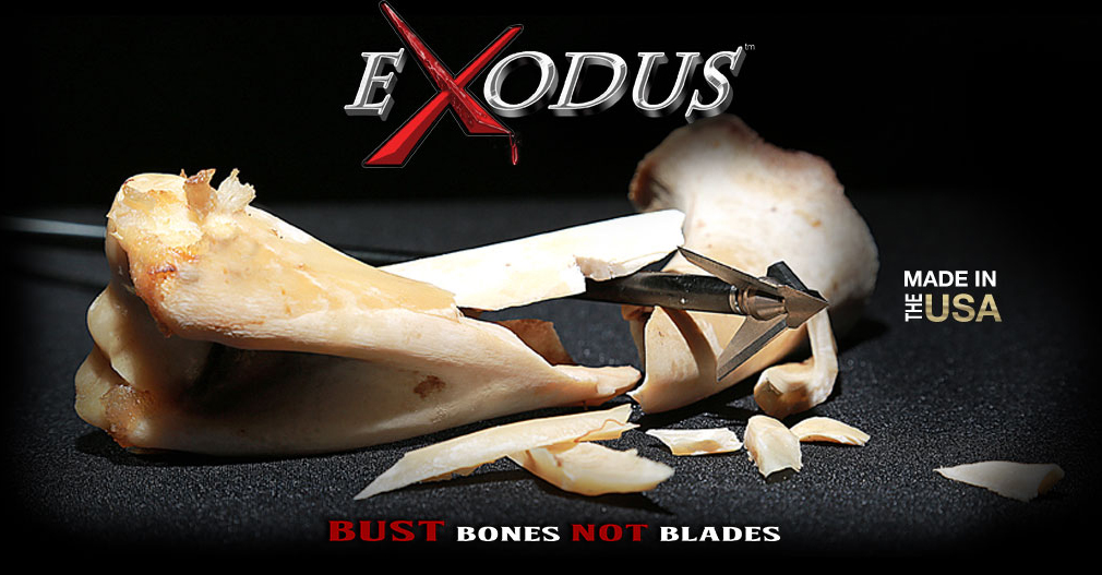 Le designe des pointes QAD Exodus est étudié pour casser les os...